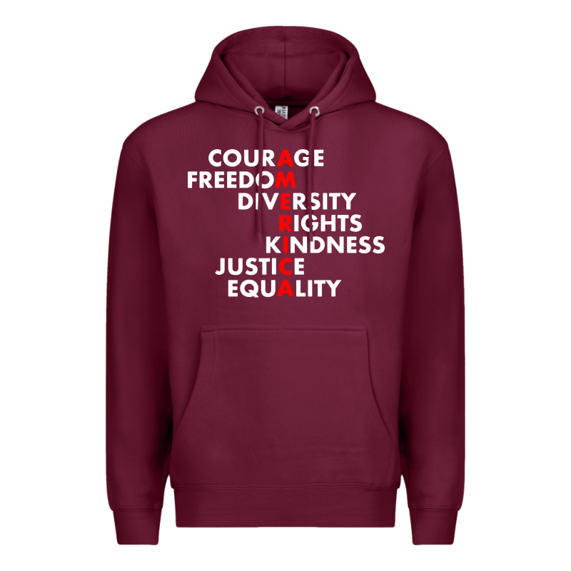 Anti Trump Resist Premium Hoodie by linhVisuals | Teevron