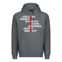 Rock anti trump resist Premium Hoodie - linhVisuals