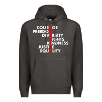 Smoke anti trump resist Premium Hoodie - linhVisuals