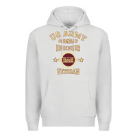 Dove Grey us army combat engineer combat engineer veteran gift pullover hoodie Premium Hoodie - linhVisuals