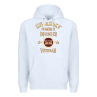 White us army combat engineer combat engineer veteran gift pullover hoodie Premium Hoodie - linhVisuals