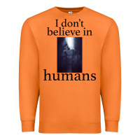 Carrot I don't believe i̇n humans Premium Sweatshirt - Bettercallsaul