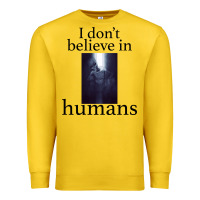 Lemon I don't believe i̇n humans Premium Sweatshirt - Bettercallsaul