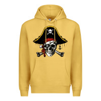 Antique Gold pi rate 3 14 Premium Hoodie - linhVisuals