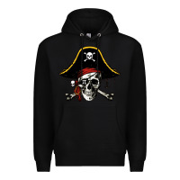 Black pi rate 3 14 Premium Hoodie - linhVisuals