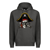 Charcoal Heather pi rate 3 14 Premium Hoodie - linhVisuals