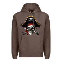 Coffee pi rate 3 14 Premium Hoodie - linhVisuals