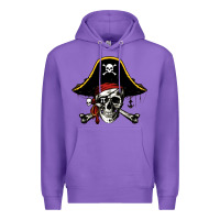 Purple pi rate 3 14 Premium Hoodie - linhVisuals