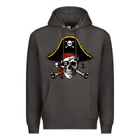Smoke pi rate 3 14 Premium Hoodie - linhVisuals