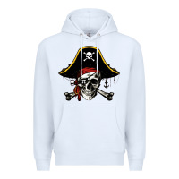 White pi rate 3 14 Premium Hoodie - linhVisuals
