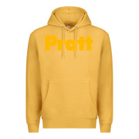 Mustard Pratt Institute Premium Hoodie - linhVisuals