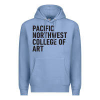 Colony Blue Pacific Northwest College of Art Premium Hoodie - linhVisuals