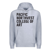 Heather Grey Pacific Northwest College of Art Premium Hoodie - linhVisuals
