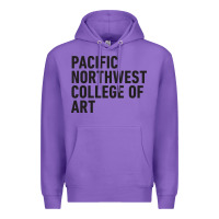 Purple Pacific Northwest College of Art Premium Hoodie - linhVisuals