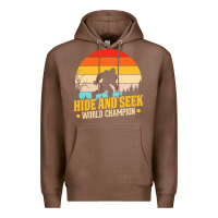 Chestnut hide and seek world champion bigfoot t  shirt hide and seek world cham Premium Hoodie - linhVisuals