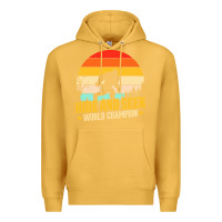 Mustard hide and seek world champion bigfoot t  shirt hide and seek world cham Premium Hoodie - linhVisuals