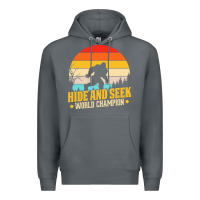 Rock hide and seek world champion bigfoot t  shirt hide and seek world cham Premium Hoodie - linhVisuals