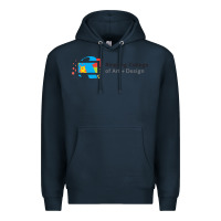 Navy Ringling College of Art and Design Premium Hoodie - linhVisuals