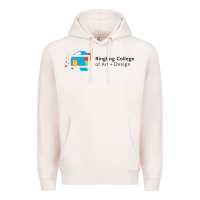 Pale Pink Ringling College of Art and Design Premium Hoodie - linhVisuals