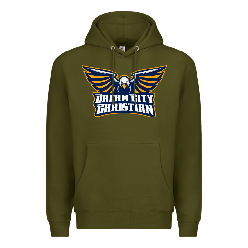 Twin City Christian School Premium Hoodie by linhVisuals | Teevron
