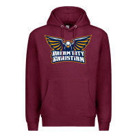 Burgundy twin city christian school Premium Hoodie - linhVisuals