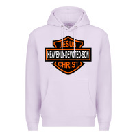 Lilac enjoy jesus christ heavenly devoted son parody religious tee t shirt Premium Hoodie - linhVisuals