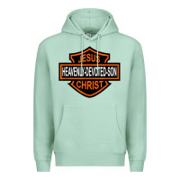 Seafoam enjoy jesus christ heavenly devoted son parody religious tee t shirt Premium Hoodie - linhVisuals