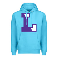 Ocean Blue boston latin school Premium Hoodie - linhVisuals