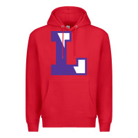Red boston latin school Premium Hoodie - linhVisuals