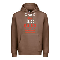 Chestnut vintage washington d.c crank that go go music design gift. t shirt Premium Hoodie - linhVisuals