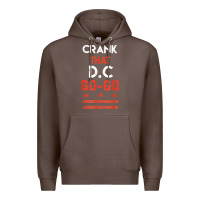Coffee vintage washington d.c crank that go go music design gift. t shirt Premium Hoodie - linhVisuals