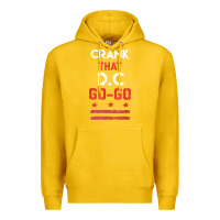 Lemon vintage washington d.c crank that go go music design gift. t shirt Premium Hoodie - linhVisuals
