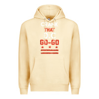 Pina Colada vintage washington d.c crank that go go music design gift. t shirt Premium Hoodie - linhVisuals