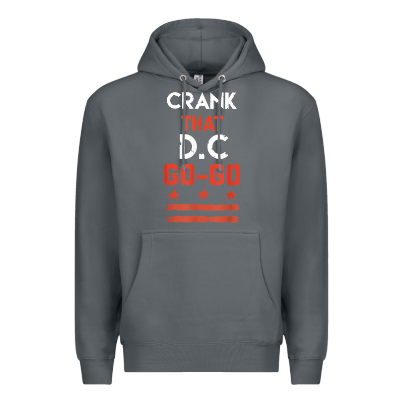 Vintage Washington D.c Crank That Go Go Music Design Gift. T Shirt Premium Hoodie by linhVisuals | Teevron