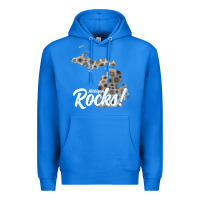 True Royal great lakes shaped men women petoskey stone michigan rocks pullover ho Premium Hoodie - linhVisuals