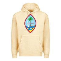 Pina Colada guam coat of arms souvenir gift flag chamorro t shirt Premium Hoodie - linhVisuals