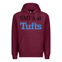 Burgundy SMFA at Tufts Premium Hoodie - linhVisuals