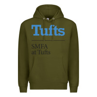Army Green SMFA at Tufts Premium Hoodie - linhVisuals