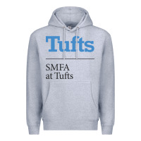 Heather Grey SMFA at Tufts Premium Hoodie - linhVisuals