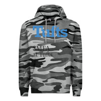 Slate Camo SMFA at Tufts Premium Hoodie - linhVisuals