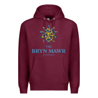 Burgundy bryn mawr school Premium Hoodie - linhVisuals