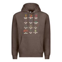 Coffee musical notes symbol definition   humor musician t shirt Premium Hoodie - linhVisuals
