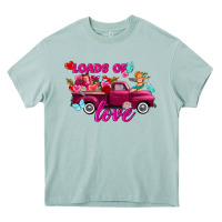 Arona Loads of love valentine's day truck Heavy Core Tee - FaDigitalArtStudio