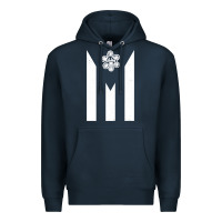 Navy puerto rico taino taina sun puerto rican flag pride boricua pullover h Premium Hoodie - linhVisuals