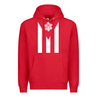 Red puerto rico taino taina sun puerto rican flag pride boricua pullover h Premium Hoodie - linhVisuals