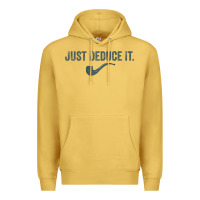 Antique Gold just deduce it funny sherlock holmes detective raglan baseball tee Premium Hoodie - linhVisuals