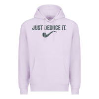 Lilac just deduce it funny sherlock holmes detective raglan baseball tee Premium Hoodie - linhVisuals