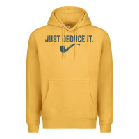 Mustard just deduce it funny sherlock holmes detective raglan baseball tee Premium Hoodie - linhVisuals