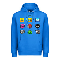True Royal geometry dash insane Premium Hoodie - linhVisuals