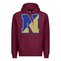 Burgundy norwell high school Premium Hoodie - linhVisuals